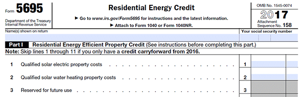 Geothermal tax credit form for past geo installations