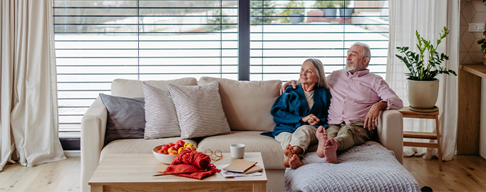 Customers enjoying comfort after furnace repair