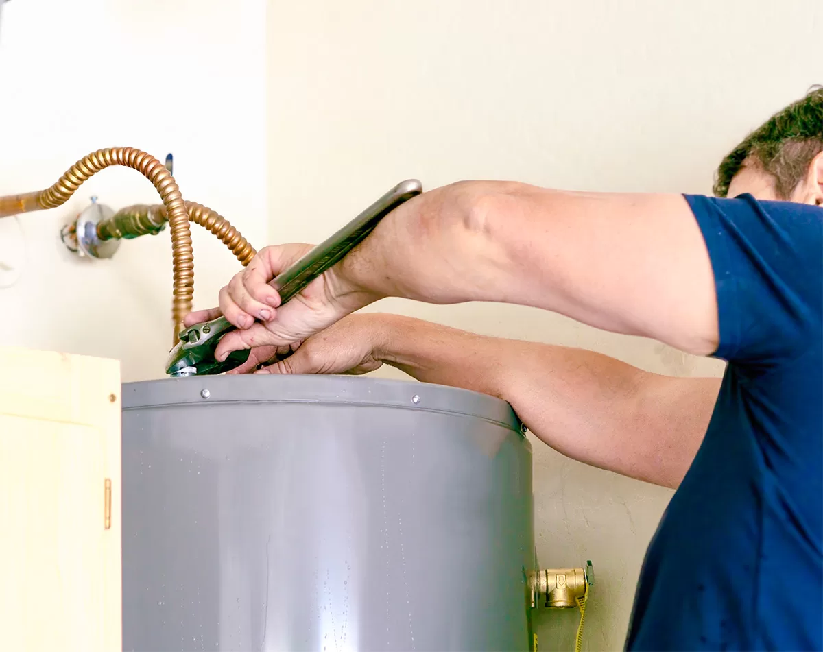 water heater installation